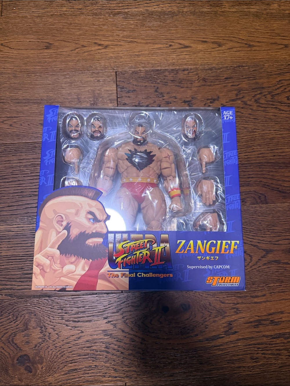 Storm Collectibles Street Fighter II Zangief 1:12 Scale AF Bluefin New in box